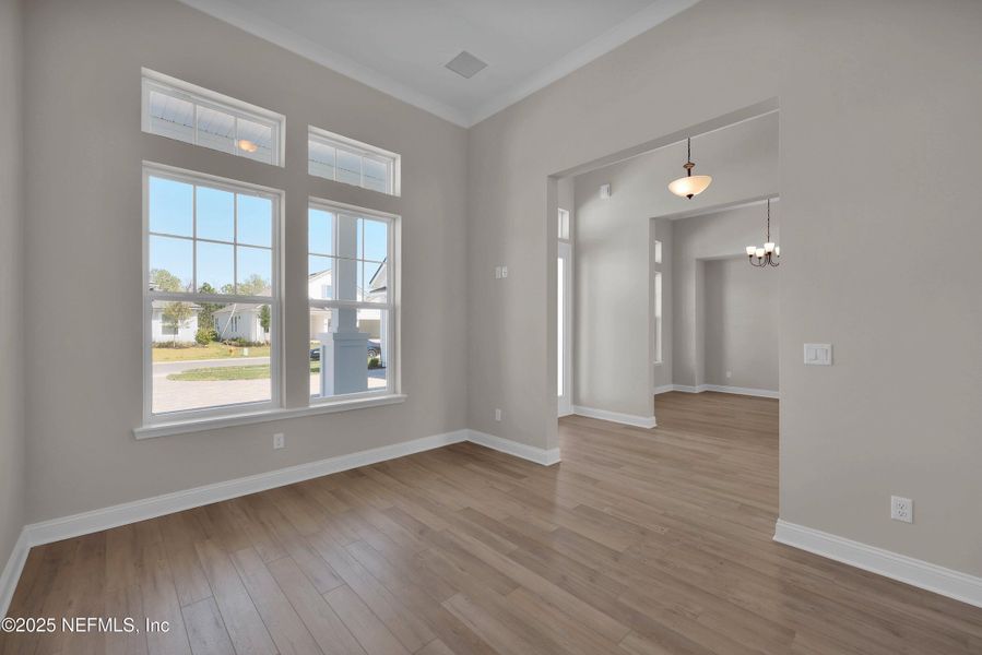 Spacious, unfurnished interior of a new home in Courtney Oaks at SilverLeaf, St. Augustine (Image 17).