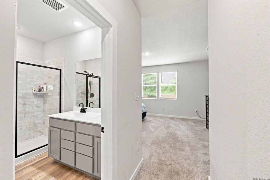 Furnished interior view inside a new home in Millican Grove, Converse (Image 13).