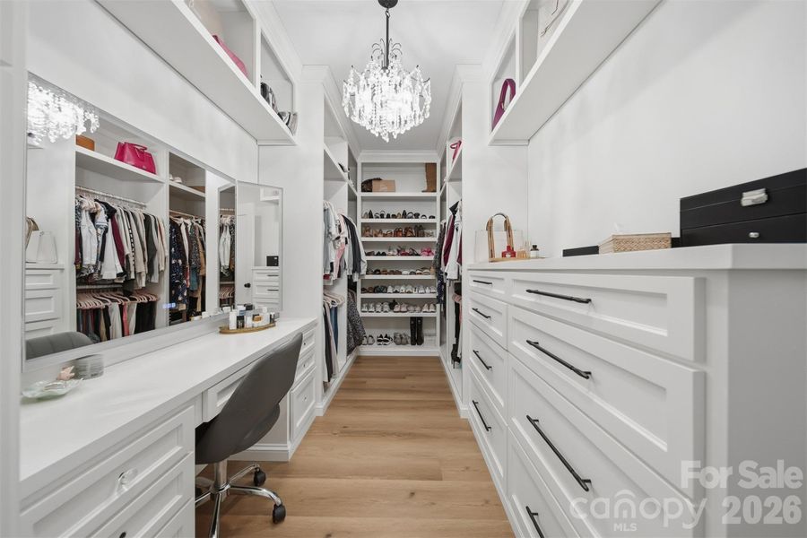 Furnished interior view inside a new home in , Hickory (Image 35).