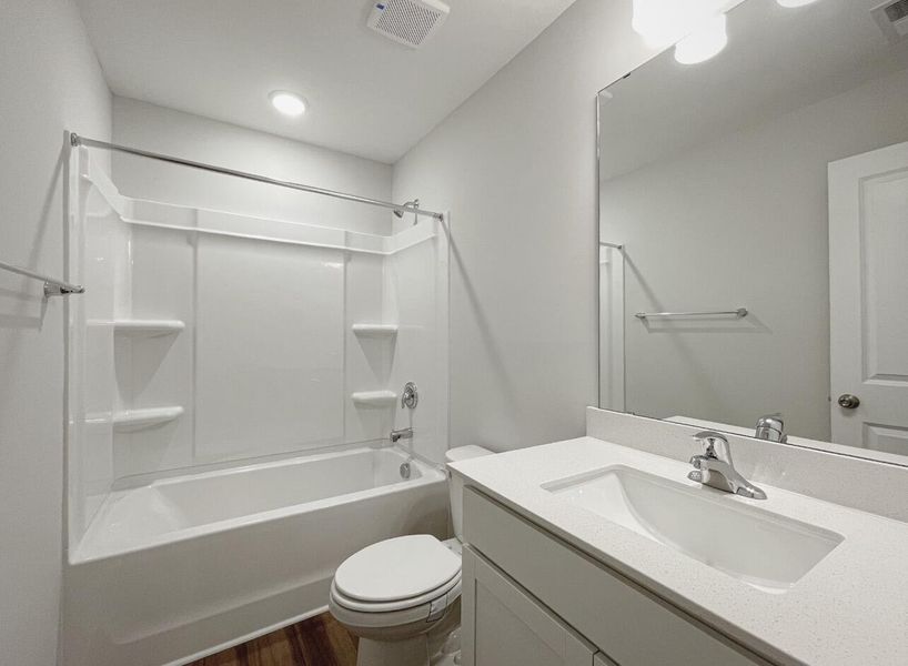 Furnished interior view inside a new home in East Main Townes, Spartanburg (Image 10).