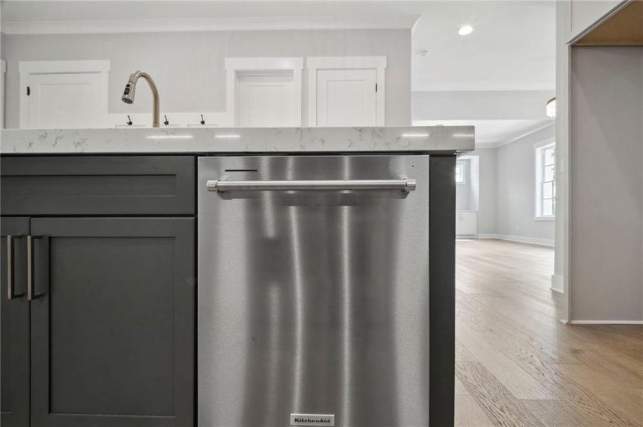 Furnished interior view inside a new home in South on Main, Woodstock (Image 12).