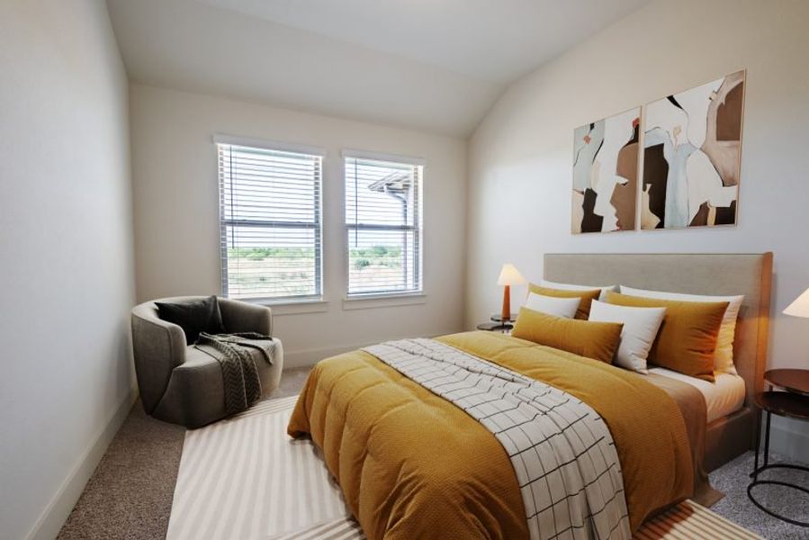 Furnished interior view inside a new home in Talia, Mesquite (Image 22).