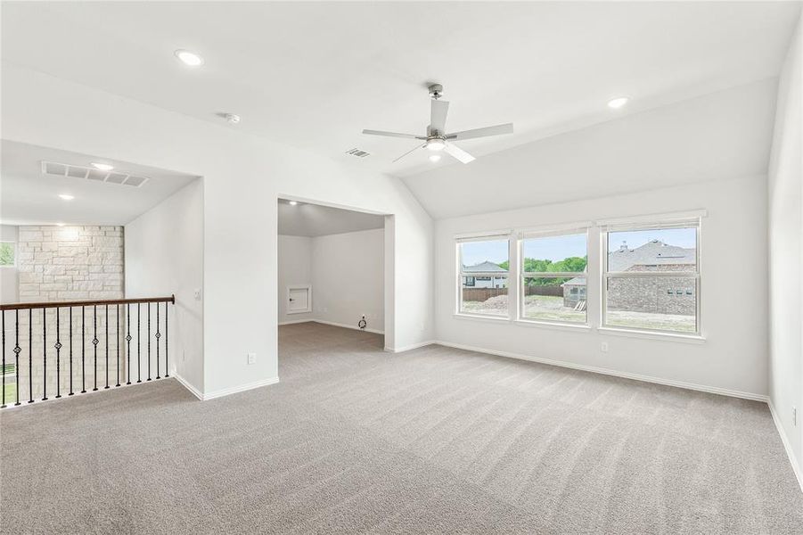 Spacious, unfurnished interior of a new home in Liberty, Melissa (Image 31). Spacious, unfurnished interior of a new home in Liberty, Melissa (Image 31).
