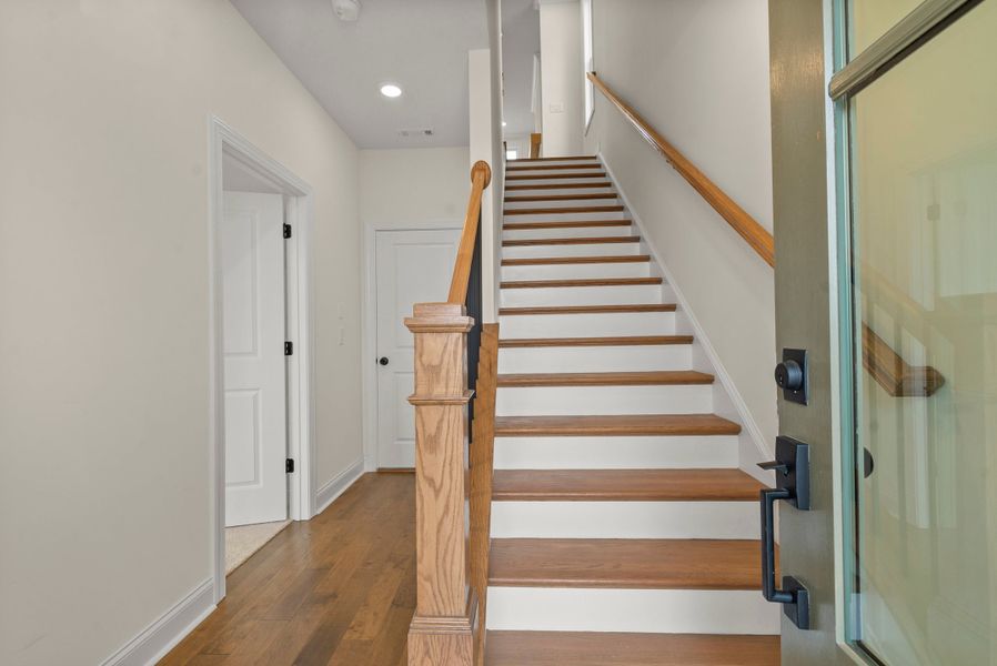 Representative unfurnished interior of a home built from the The Grayson II by The Providence Group in Townes 333, Peachtree Corners (Image 16).