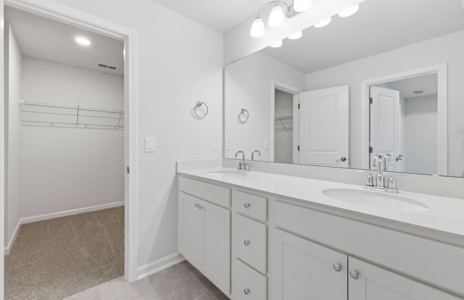 Furnished interior view inside a new home in McConnell Ridge, McLeansville (Image 10).