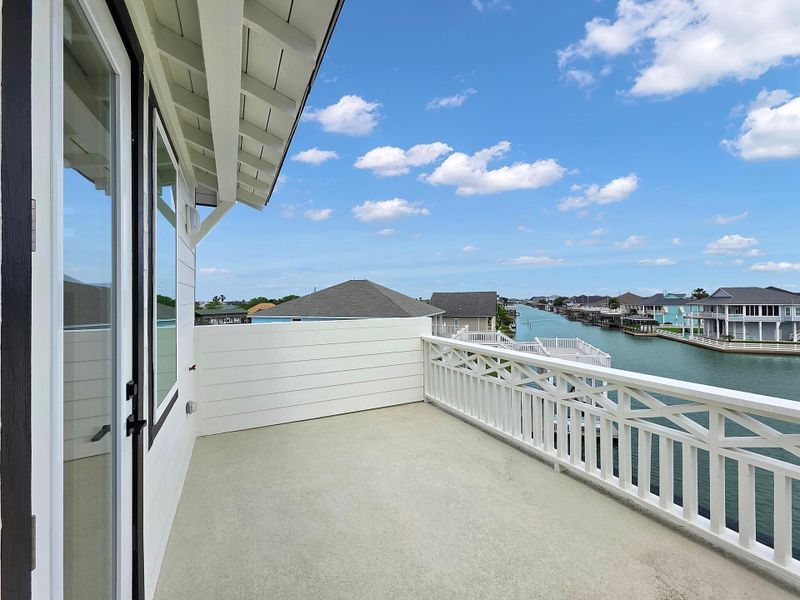 Observation deck from North second floor bedroom