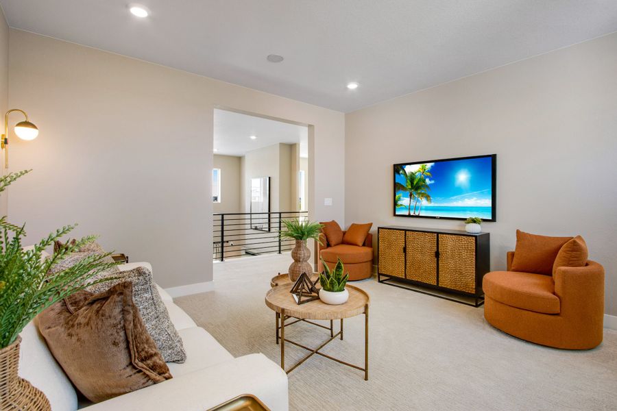 Representative furnished interior of a home built from the The Calloway by Tri Pointe Homes in Cordovan, Firestone (Image 25). Representative furnished interior of a home built from the The Calloway by Tri Pointe Homes in Cordovan, Firestone (Image 25).