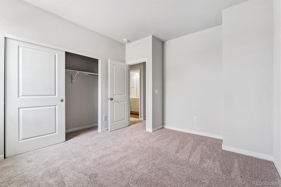 Spacious, unfurnished interior of a new home in Floret Collection at Parkdale Commons, Lafayette (Image 22).