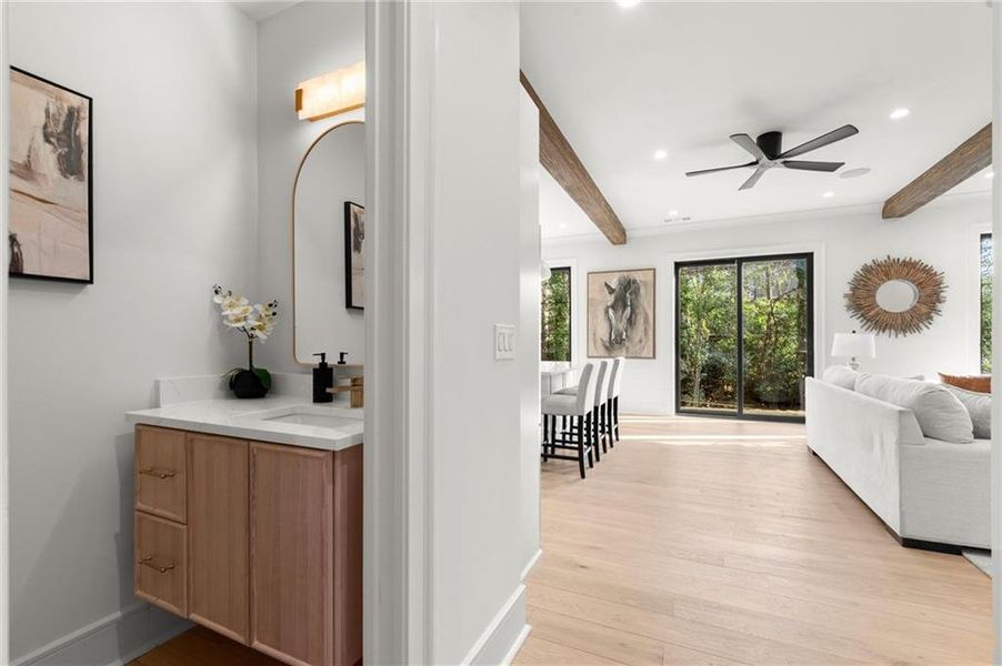 Furnished interior view inside a new home in , Brookhaven (Image 54). Furnished interior view inside a new home in , Brookhaven (Image 54).