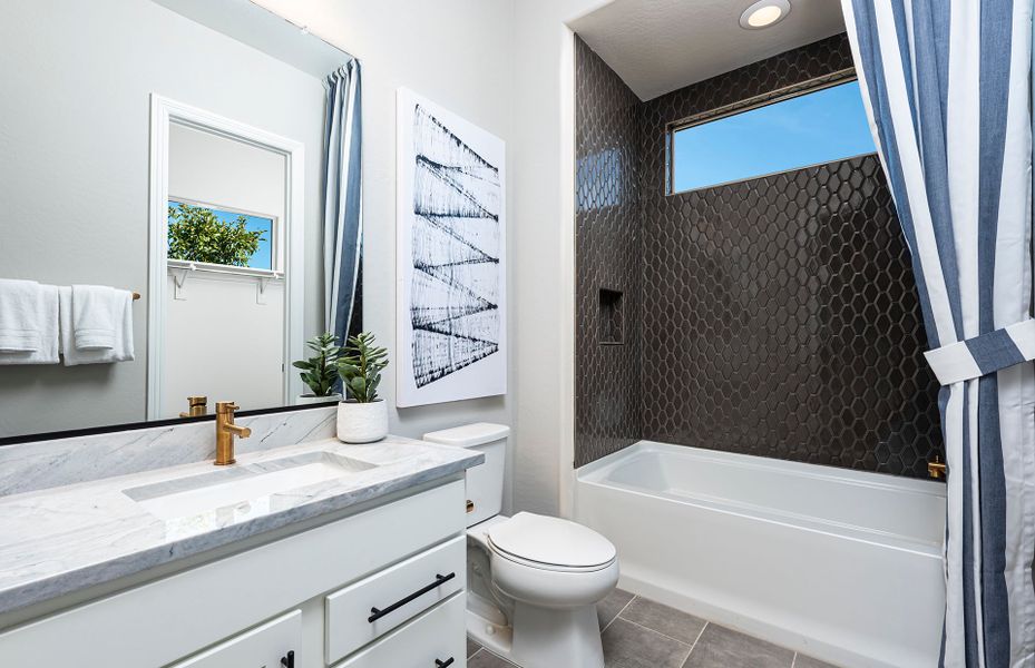 Representative furnished interior of a home built from the Acclaim by Pulte Homes in Regent Hills - Enchantment Series, Buckeye (Image 5).