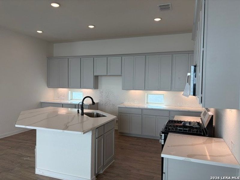 Furnished interior view inside a new home in The Crossvine, Schertz (Image 7).