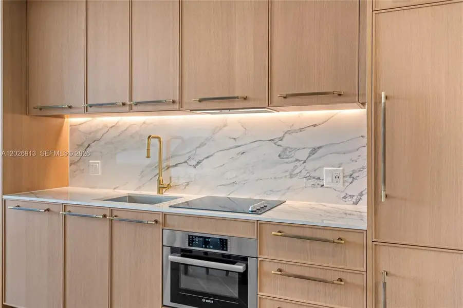 Close-up of interior finishes inside a home in , Miami (Image 19).