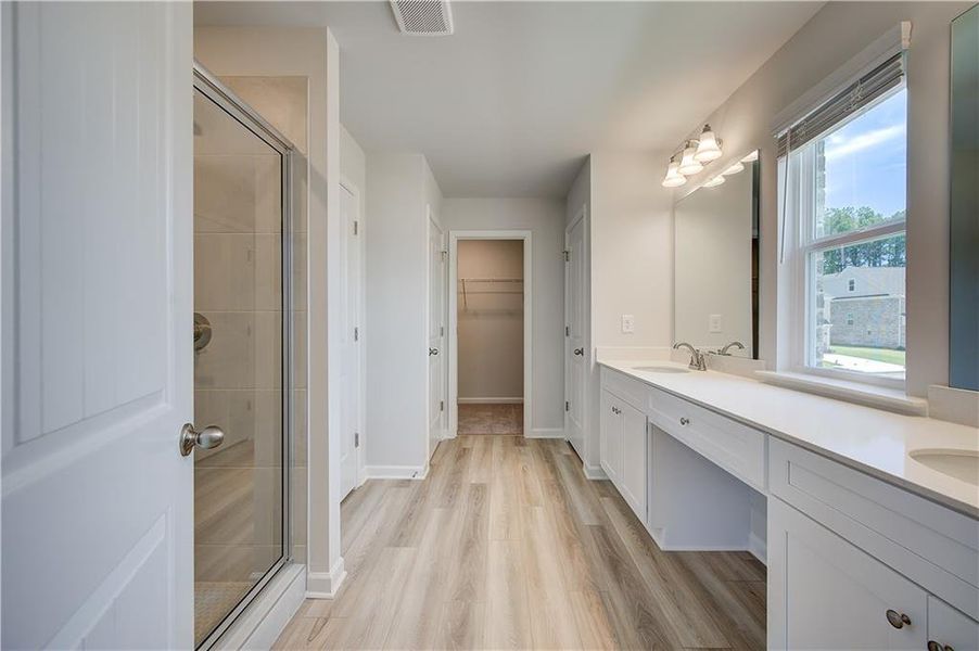 Furnished interior view inside a new home in Bowers Farm, McDonough (Image 11).