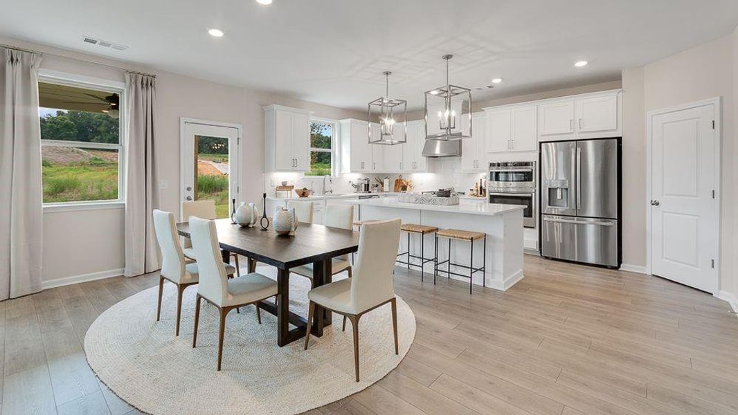 Furnished interior view inside a new home in Stratford Hills, Ball Ground (Image 13).