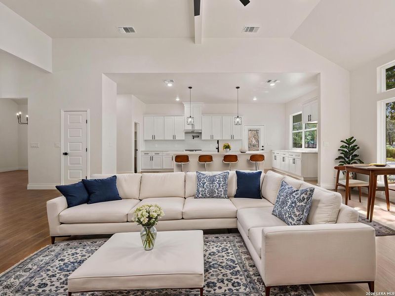 Furnished interior view inside a new home in , Elmendorf (Image 14).