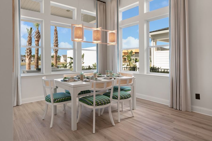 Representative furnished interior of a home built from the Sawyer by Riverside Homes in Mariposa at EverRange, Jacksonville (Image 67).