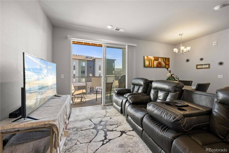 Furnished interior view inside a new home in , Parker (Image 6).