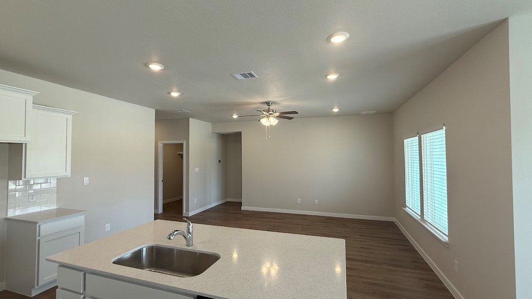 Furnished interior view inside a new home in Kokomo, Rockport (Image 4).