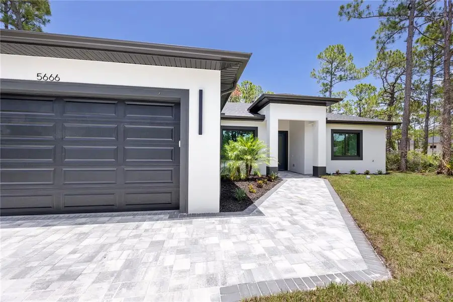 Exterior details and patio area of a home in , North Port (Image 2). Exterior details and patio area of a home in , North Port (Image 2).
