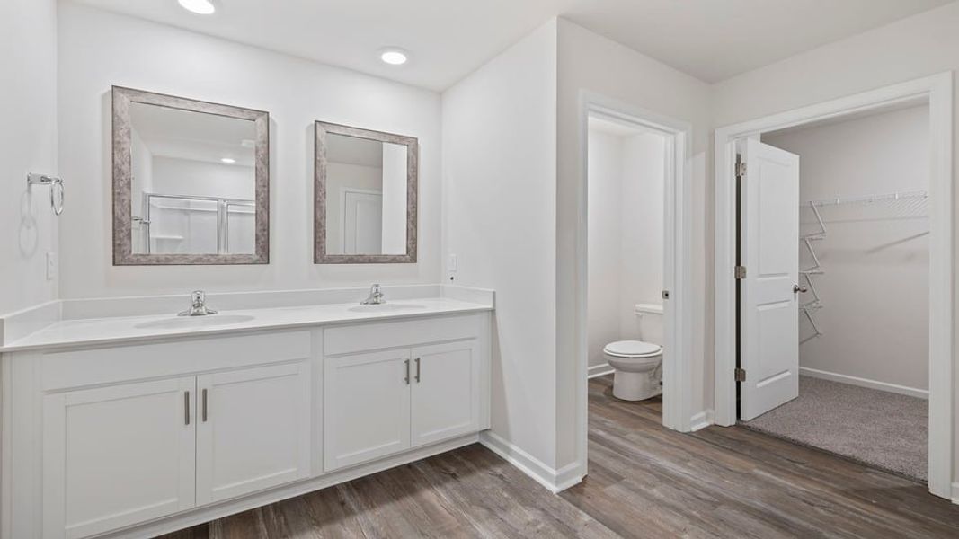 Furnished interior view inside a new home in Durbin Meadows, Fountain Inn (Image 11). Furnished interior view inside a new home in Durbin Meadows, Fountain Inn (Image 11).