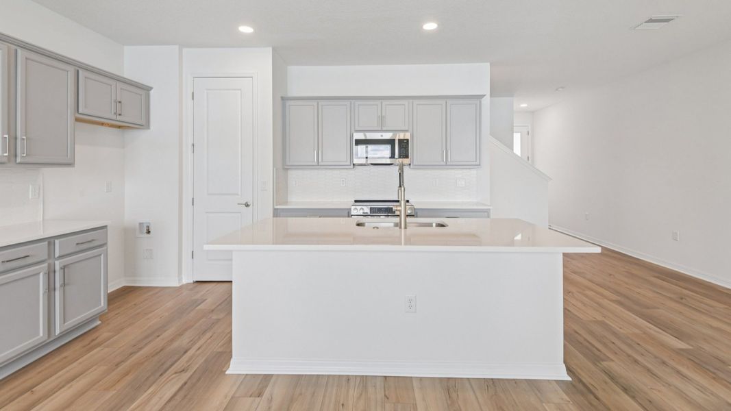 Furnished interior view inside a new home in Isla Mirada, San Antonio (Image 14). Furnished interior view inside a new home in Isla Mirada, San Antonio (Image 14).