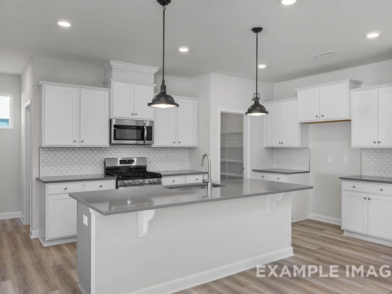 Furnished interior view inside a new home in Gregory Village, Lillington (Image 7).