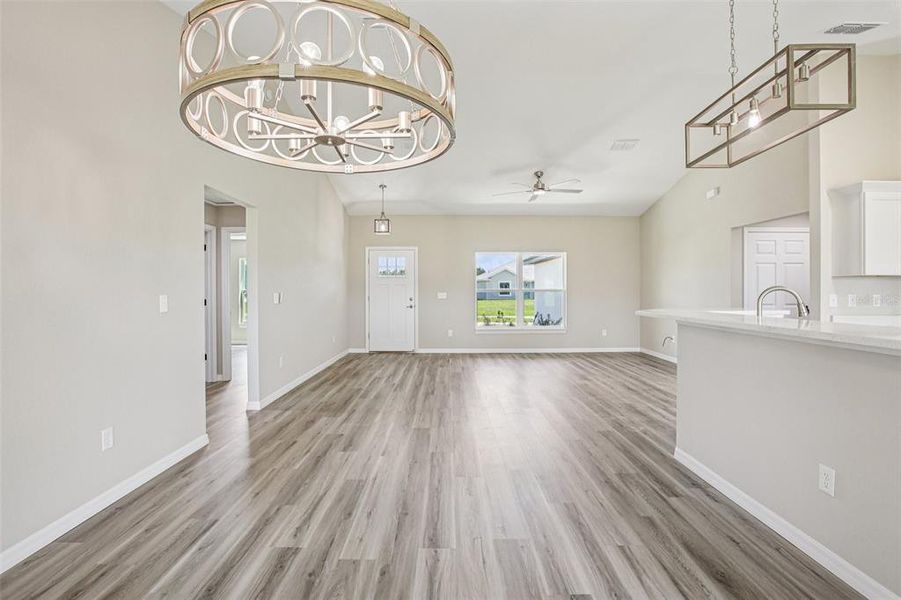 Furnished interior view inside a new home in , Bushnell (Image 7).