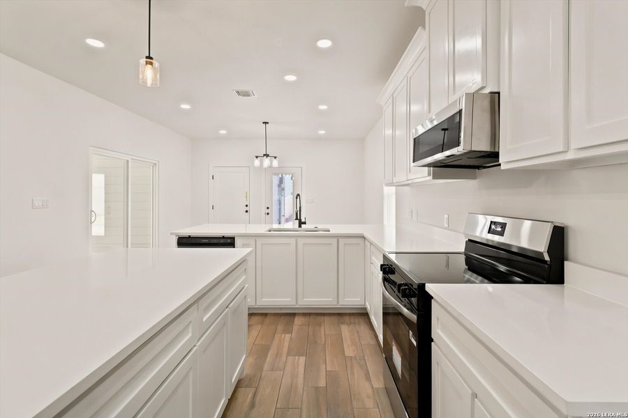 Furnished interior view inside a new home in , Floresville (Image 3).