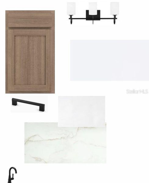 Sample of building materials used in homes in Soleta at Starkey Ranch - Cottage Series, Odessa (Image 6). Sample of building materials used in homes in Soleta at Starkey Ranch - Cottage Series, Odessa (Image 6).