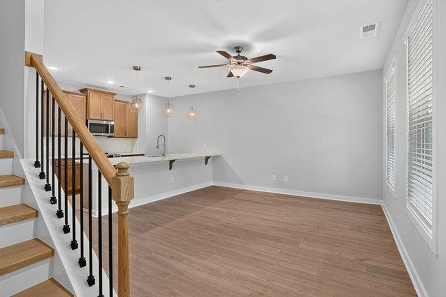 Spacious, unfurnished interior of a new home in The Cottages at East Lanier, Fayetteville (Image 18).
