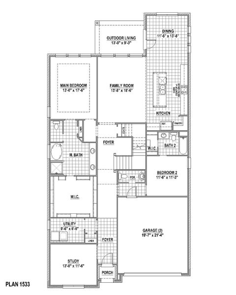 Plan 1533 1st Floor