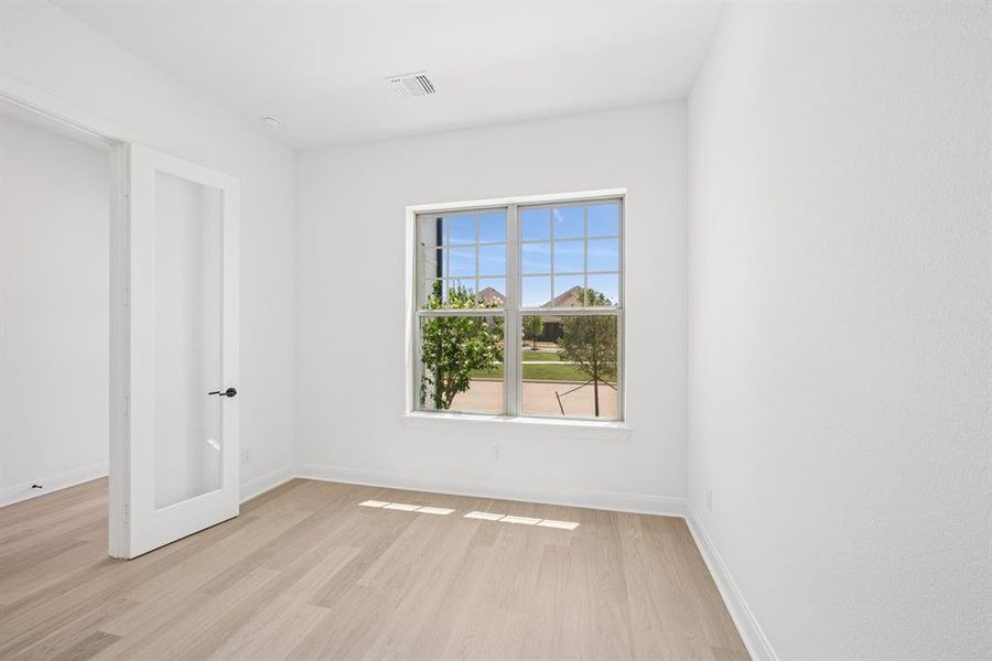 Spacious, unfurnished interior of a new home in Karis - Village Series, Crowley (Image 16). Spacious, unfurnished interior of a new home in Karis - Village Series, Crowley (Image 16).