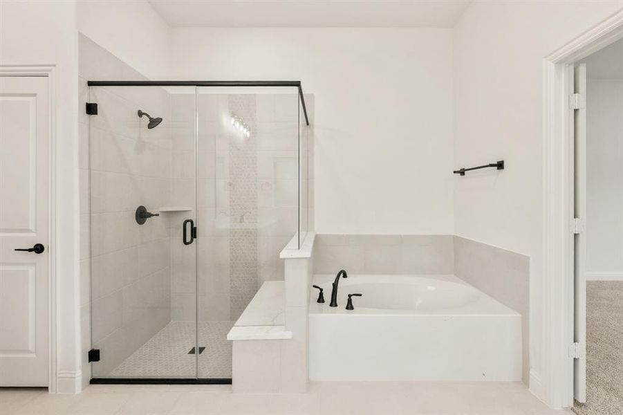 Furnished interior view inside a new home in Villages of Hurricane Creek, Anna (Image 15).