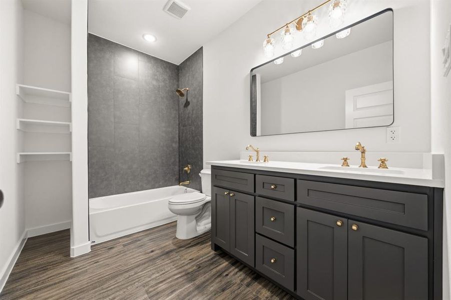 Furnished interior view inside a new home in , Hillsboro (Image 9).