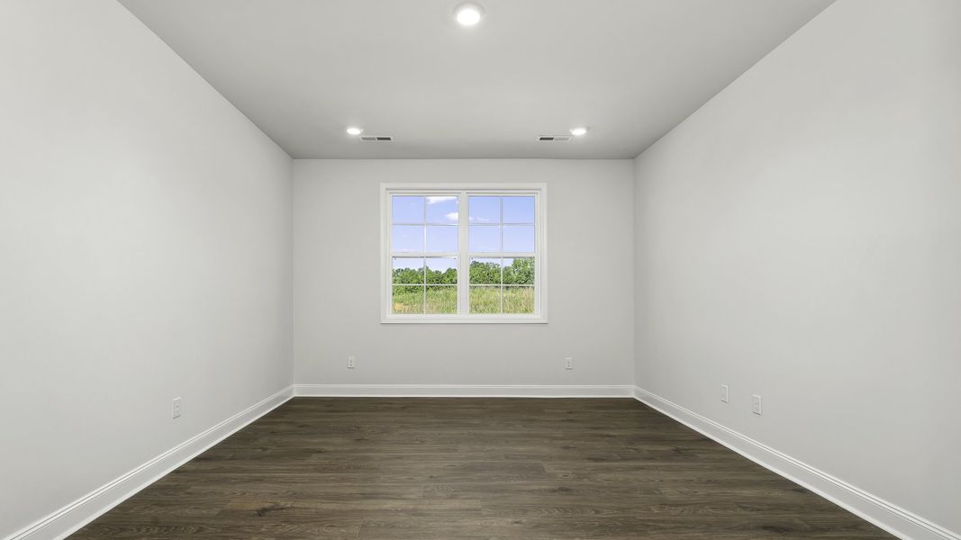 Spacious, unfurnished interior of a new home in The Villas at Kinsley, Jamestown (Image 19).