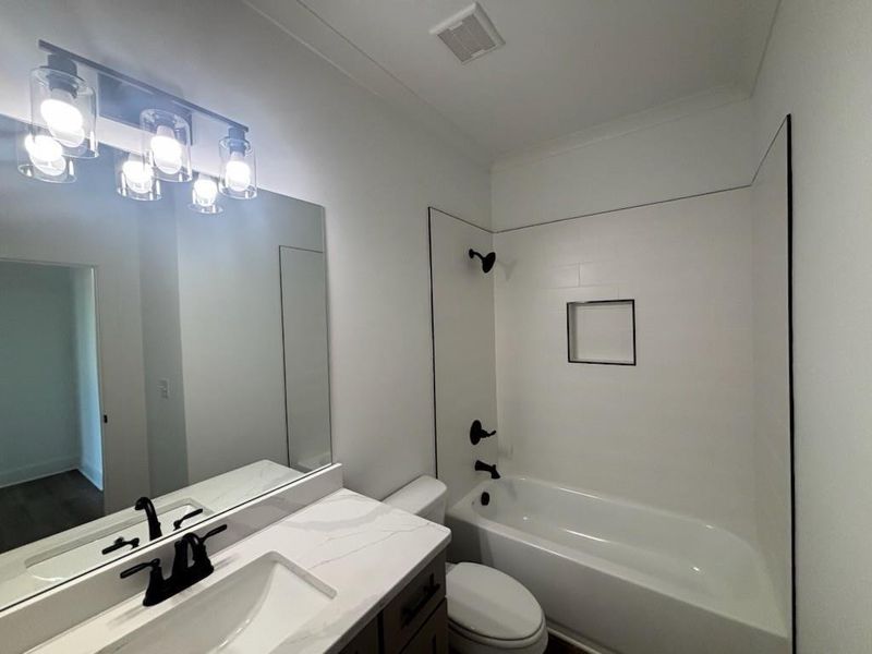 Furnished interior view inside a new home in Pinegate, Covington (Image 7). Furnished interior view inside a new home in Pinegate, Covington (Image 7).