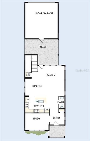 2D floor plan layout of this home in Weslyn Park in Sunbridge 34', St. Cloud, FL (Image 4). 2D floor plan layout of this home in Weslyn Park in Sunbridge 34', St. Cloud, FL (Image 4).