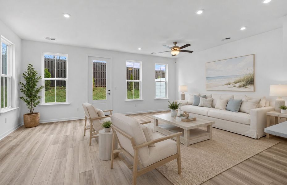 Furnished interior view inside a new home in Alston Park, Greenville (Image 11).