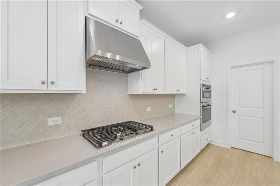 Furnished interior view inside a new home in Bailey Fence, Dacula (Image 45).