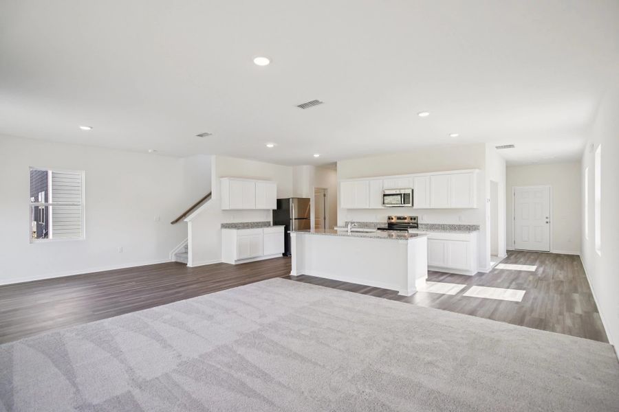Representative furnished interior of a home built from the Pegasus by Starlight Homes in Sunrise at Arbor Ridge, La Vergne (Image 12).
