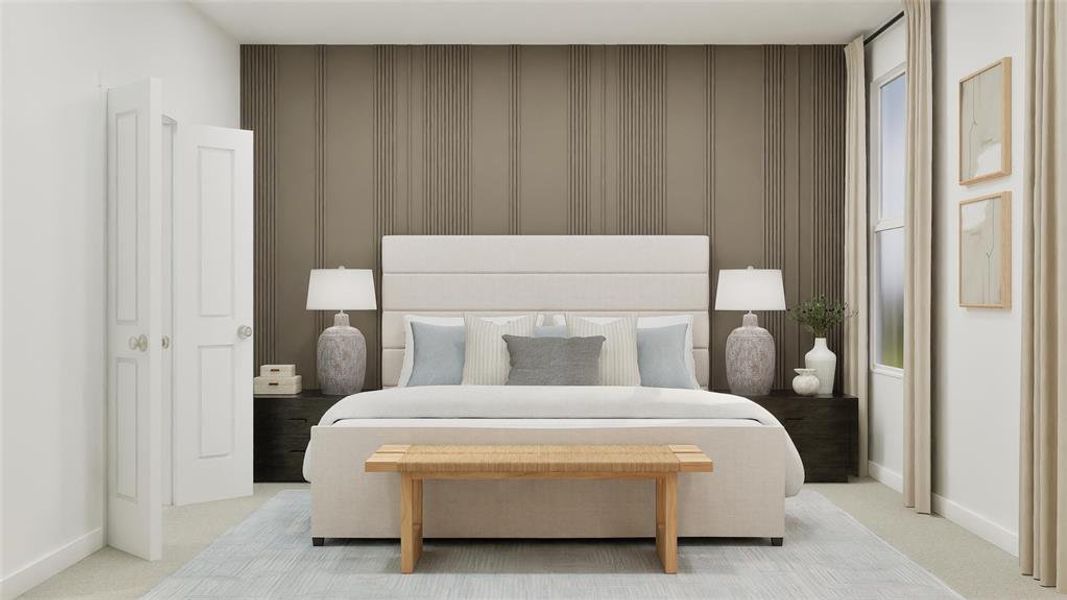 Furnished interior view inside a new home in Solterra, Mesquite (Image 13).