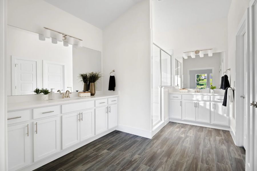 Representative furnished interior of a home built from the The Summerville 50's by AHA Dream Homes, LLC in Whisper Valley, Manor (Image 8). Representative furnished interior of a home built from the The Summerville 50's by AHA Dream Homes, LLC in Whisper Valley, Manor (Image 8).