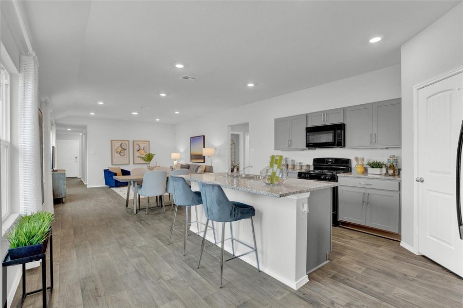 Furnished interior view inside a new home in Southgrove, Kyle (Image 11). Furnished interior view inside a new home in Southgrove, Kyle (Image 11).