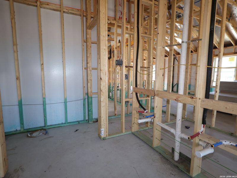 In-progress construction of a new home in Meadows at Clear Springs, New Braunfels, TX (Image 21).