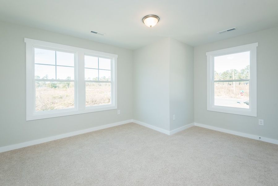 Representative unfurnished interior of a home built from the Monroe by Foundation Home Builders LLC in Ambergate II, Rocky Mount (Image 20).