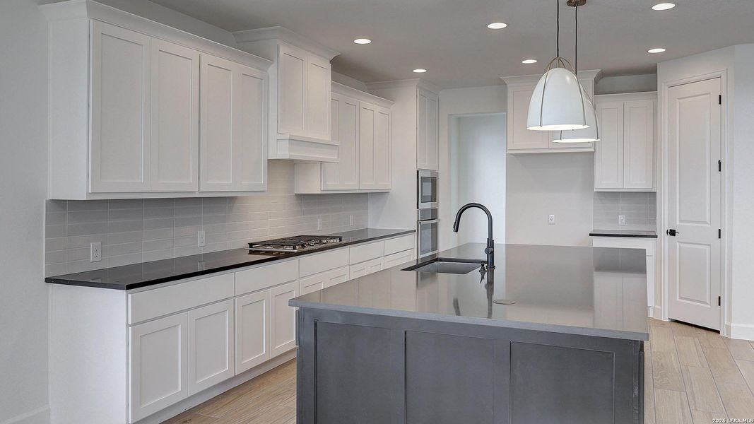 Furnished interior view inside a new home in The Ranches at Creekside, Boerne (Image 9).