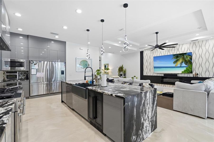 Furnished interior view inside a new home in , North Port (Image 35).