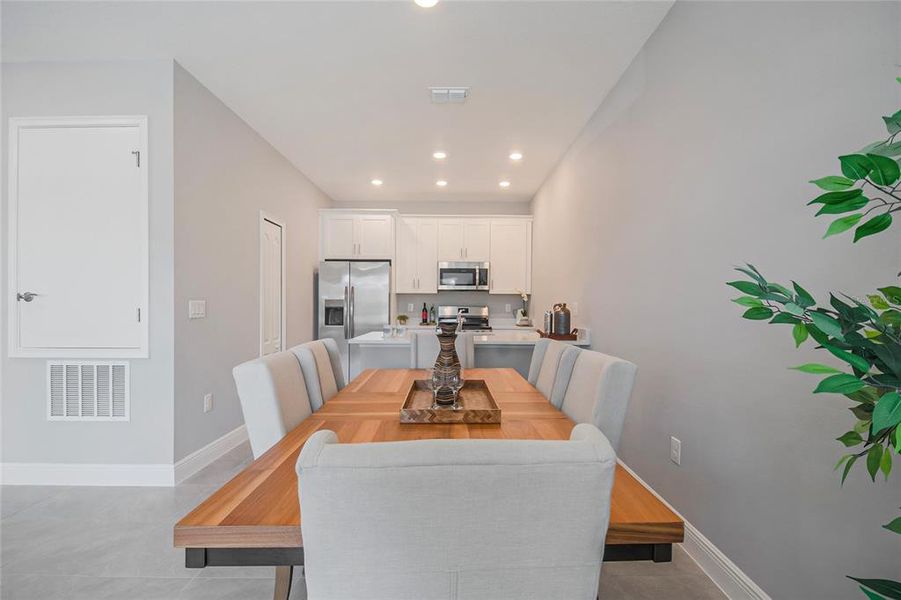 Furnished interior view inside a new home in , Kissimmee (Image 4). Furnished interior view inside a new home in , Kissimmee (Image 4).