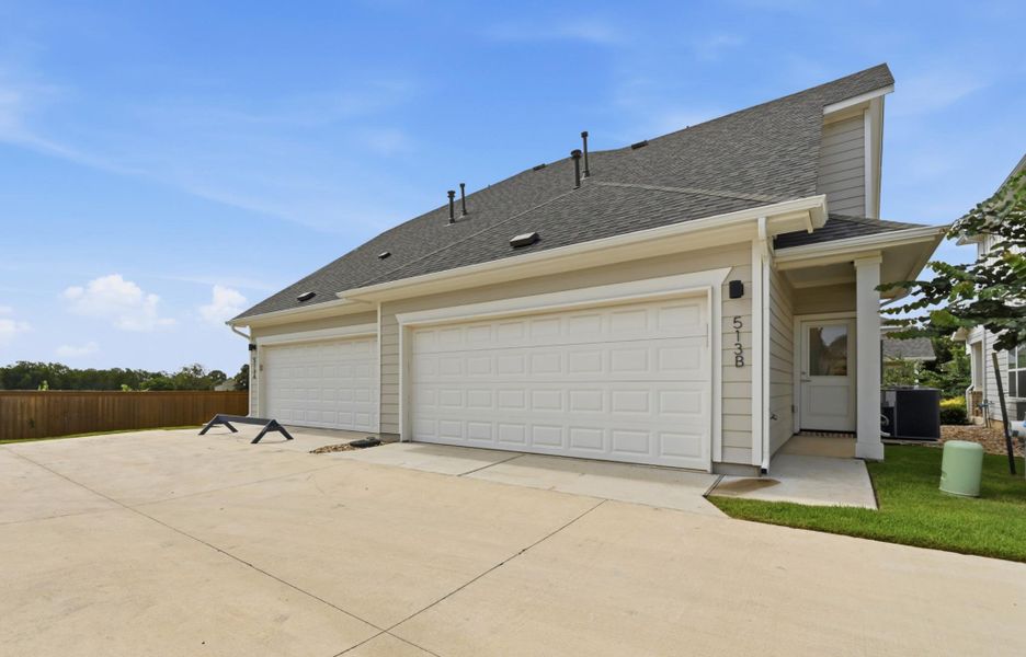 Exterior details and patio area of a home in , Buda (Image 23).