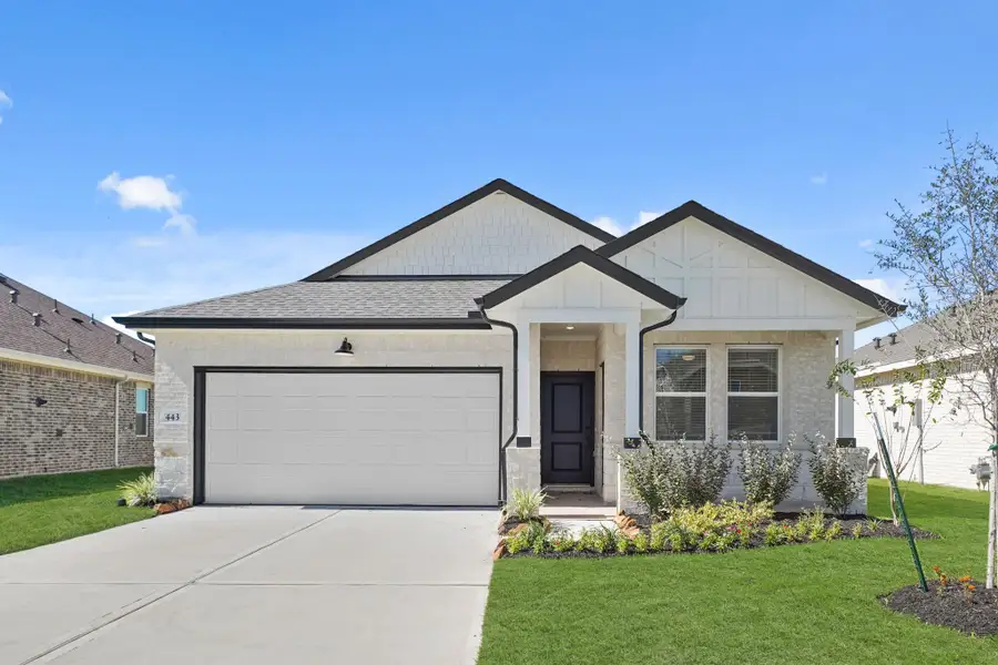 Charming Orinoco II ESP design by K. Hovnanian Homes in elevation TA built in Aspire at The Hills of Town Creek.